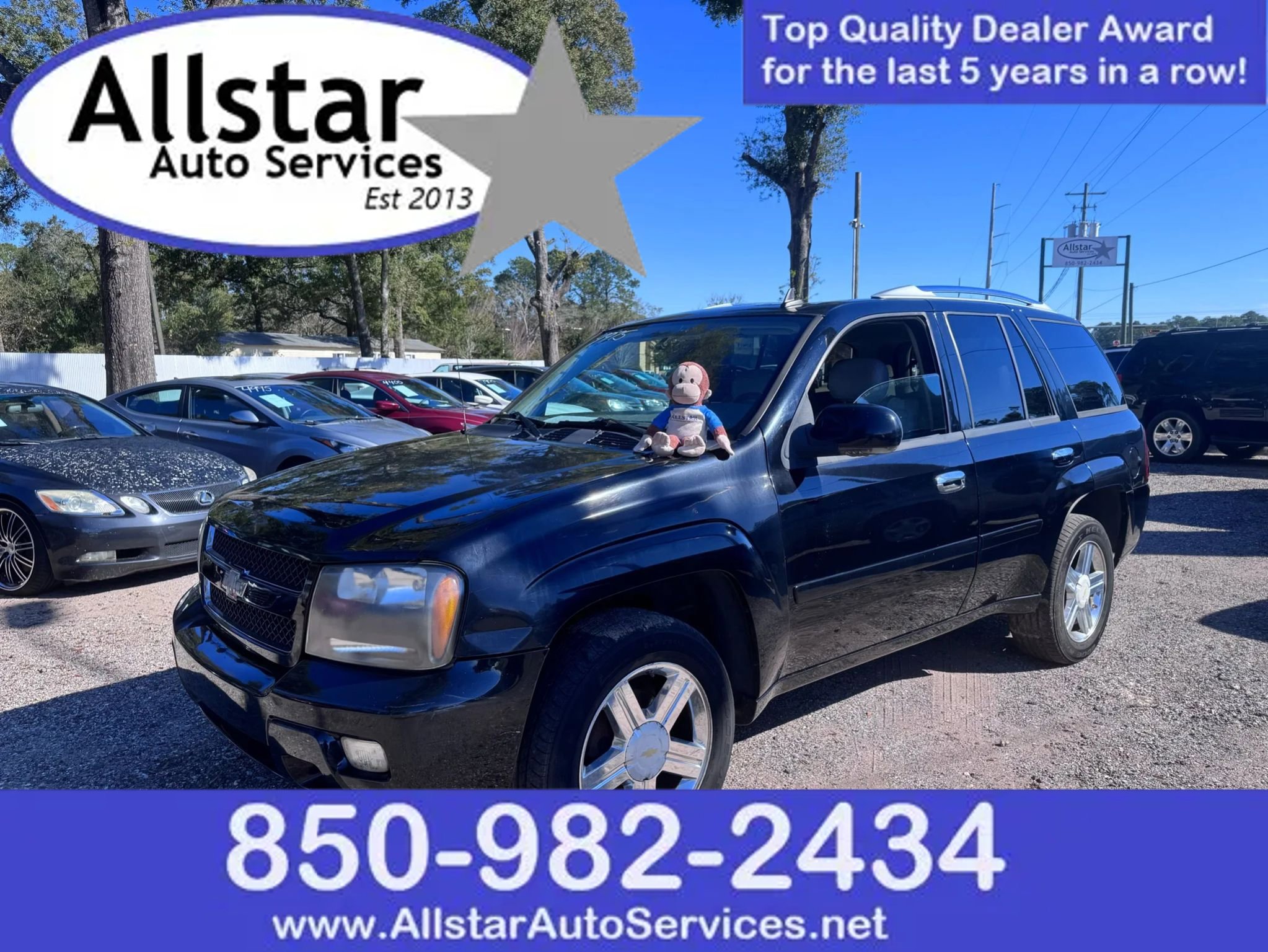 Used 2008 Chevrolet TrailBlazer LT w/ Sun And Sound Package AWD/4WD image 1