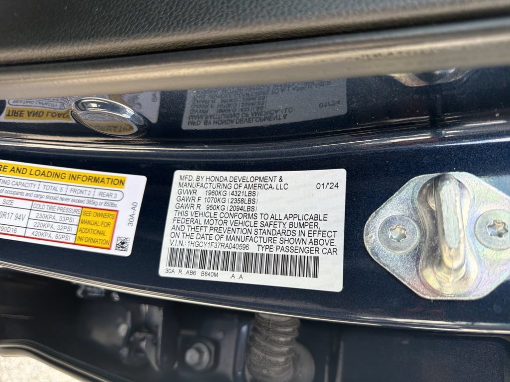 Used 2024 Honda Accord EX image 35
