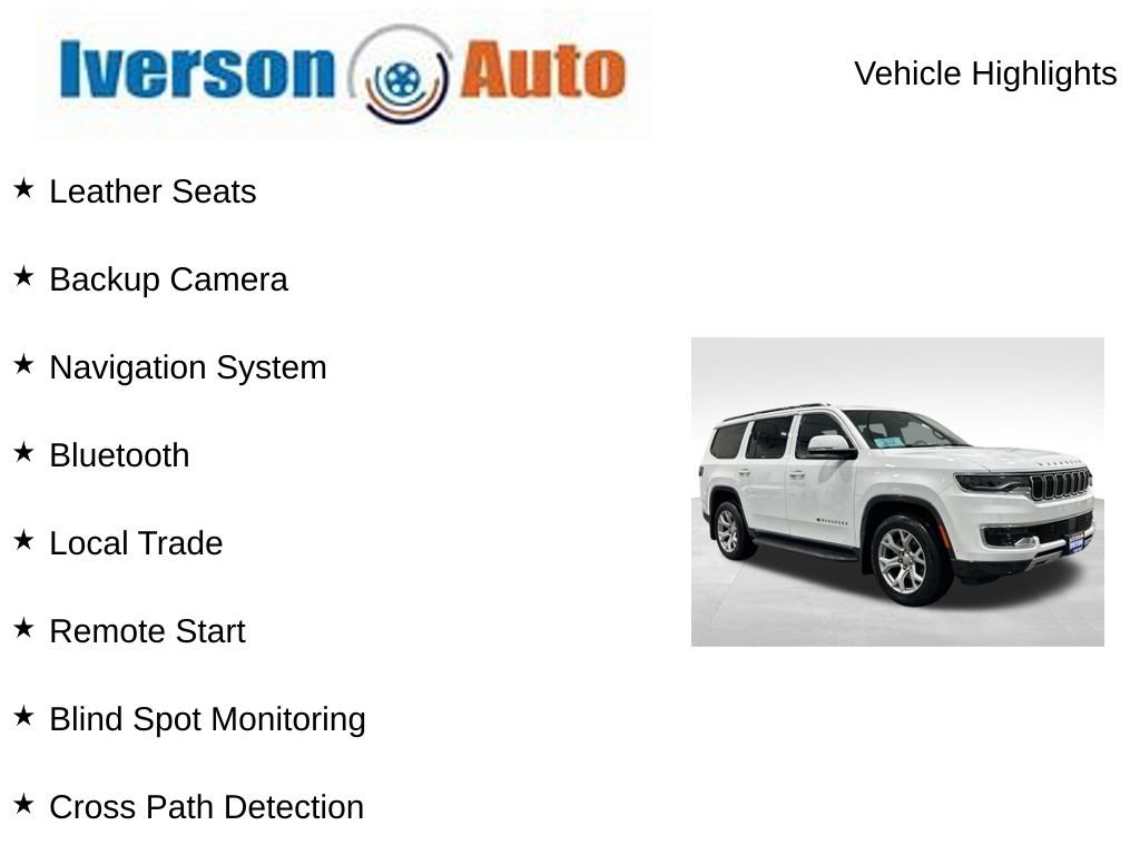 Used 2022 Jeep Wagoneer Series II image 2