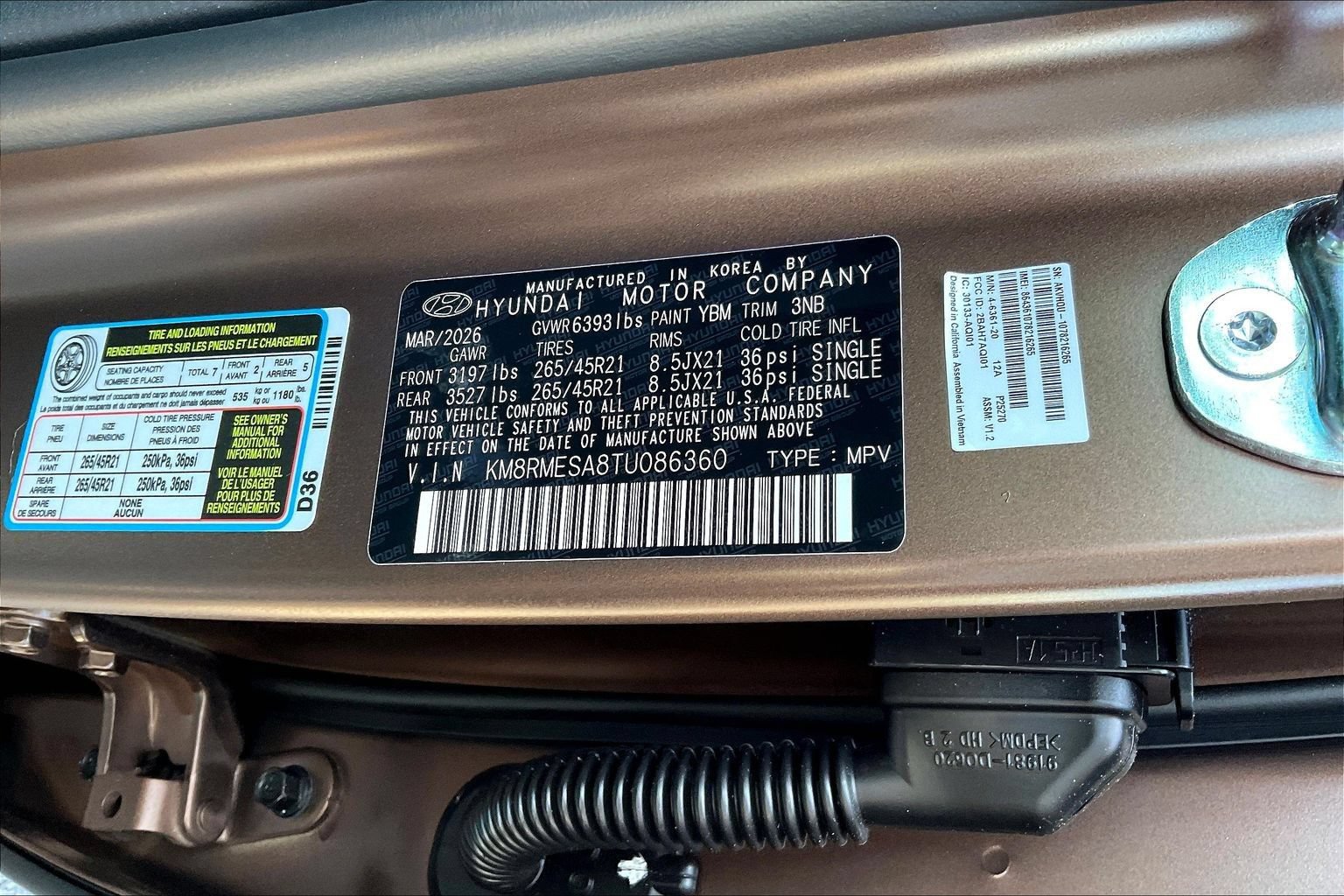 New 2026 Hyundai Palisade Calligraphy AWD/4WD image 8