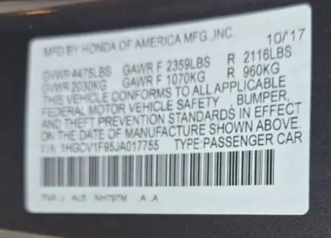 Used 2018 Honda Accord Touring image 63