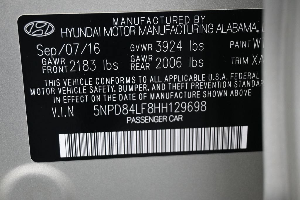 Used 2017 Hyundai Elantra SE FWD image 7