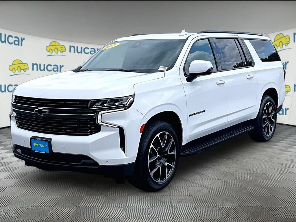 Used 2021 Chevrolet Suburban RST w/ Luxury Package AWD/4WD image 3