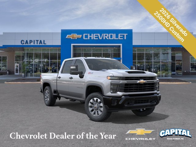 New 2026 Chevrolet Silverado 2500 Custom w/ Custom Value Package