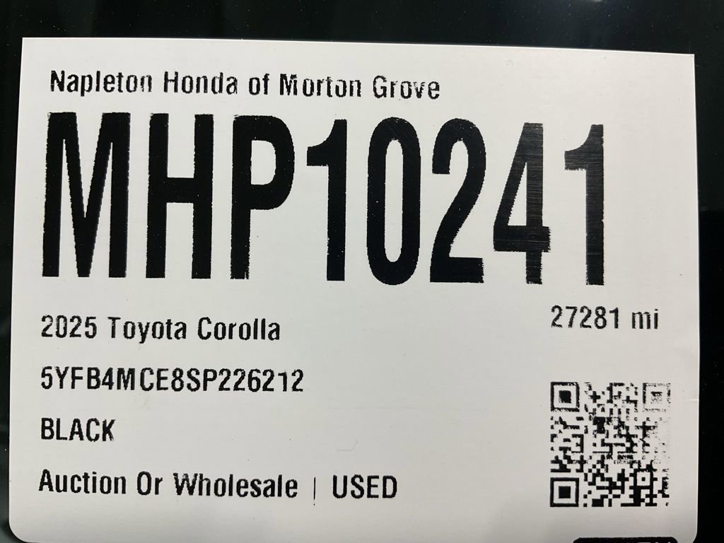 Used 2025 Toyota Corolla FX w/ Convenience Package FWD image 32