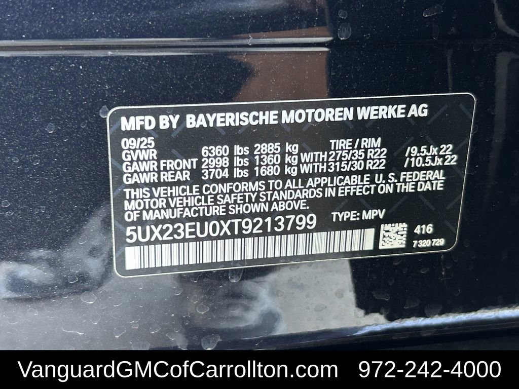 Used 2026 BMW X5 xDrive40i w/ M Sport Package image 37