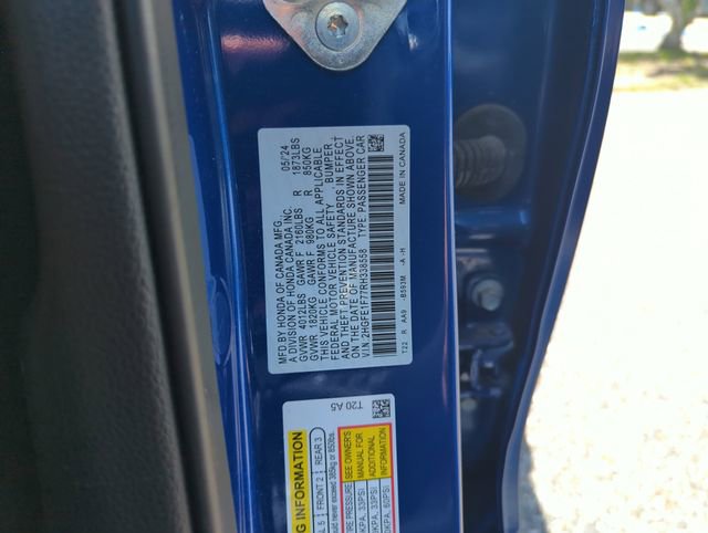 Certified 2024 Honda Civic EX image 39