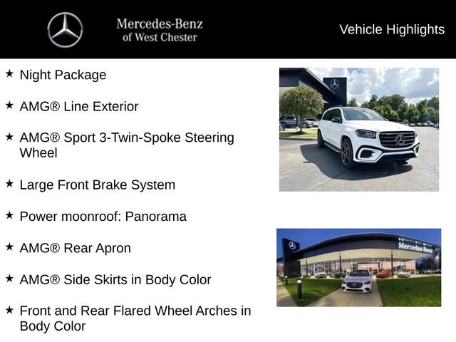 Used 2025 Mercedes-Benz GLS 450 4MATIC w/ AMG Line Exterior image 5