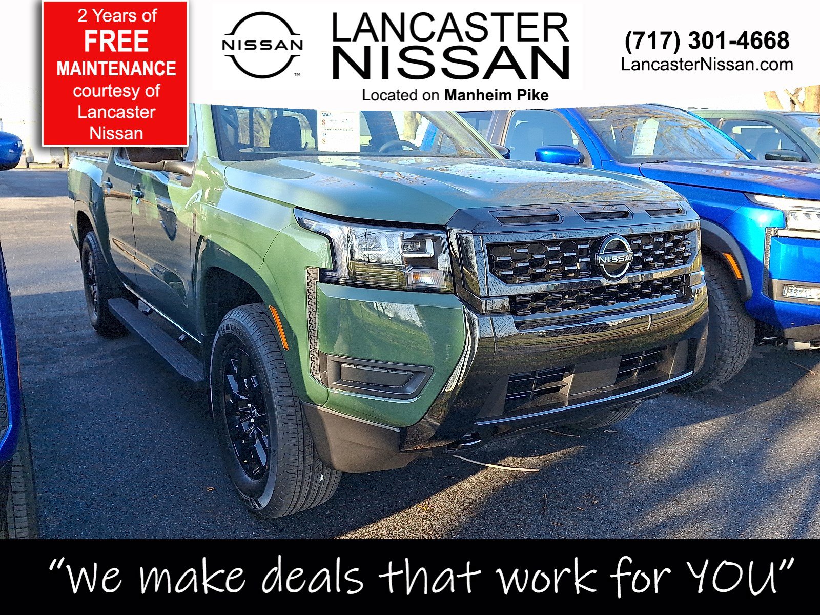 New 2026 Nissan Frontier SV w/ SV Convenience Package