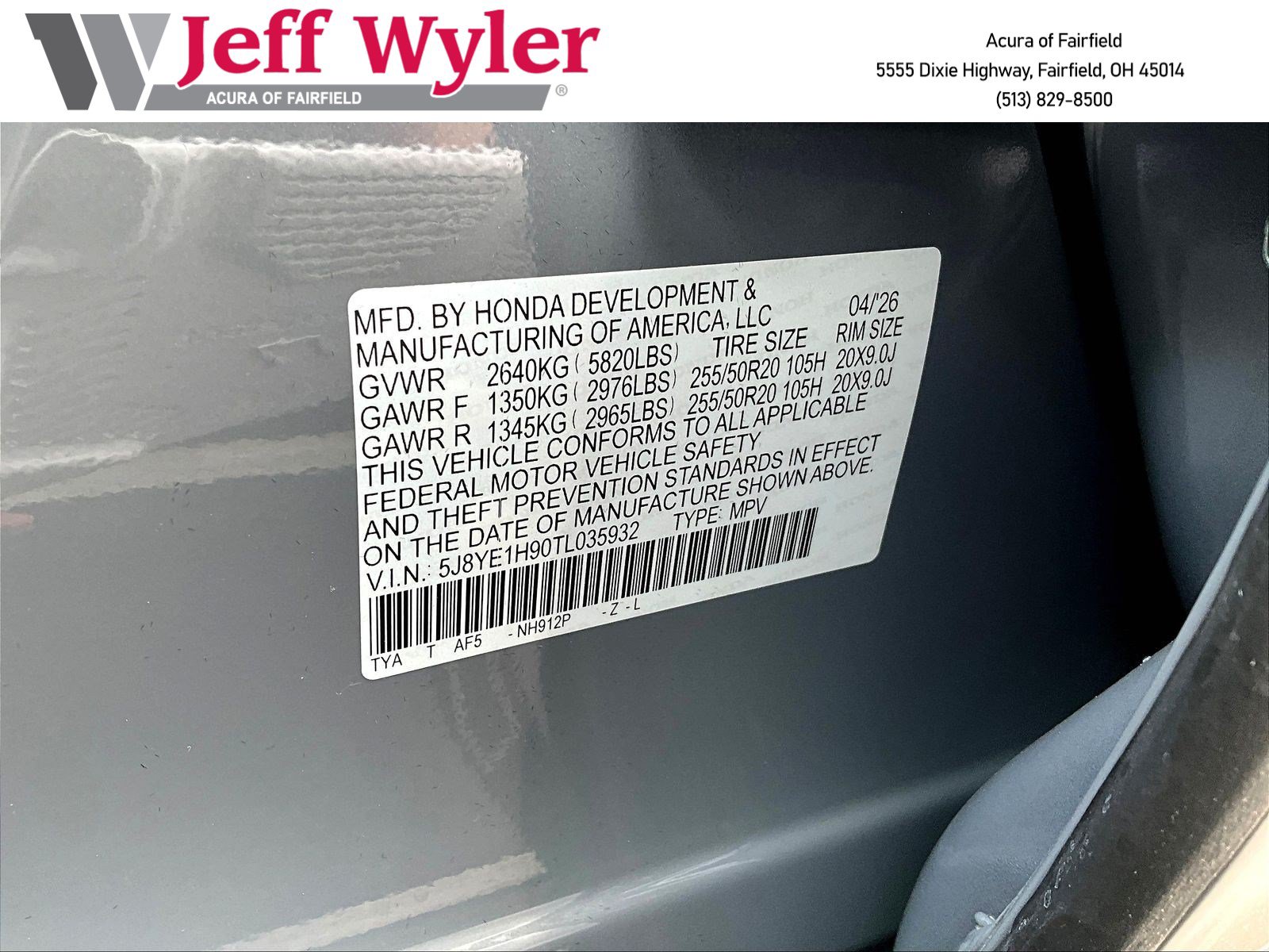 New 2026 Acura MDX A-Spec w/ Advance Package AWD/4WD image 25