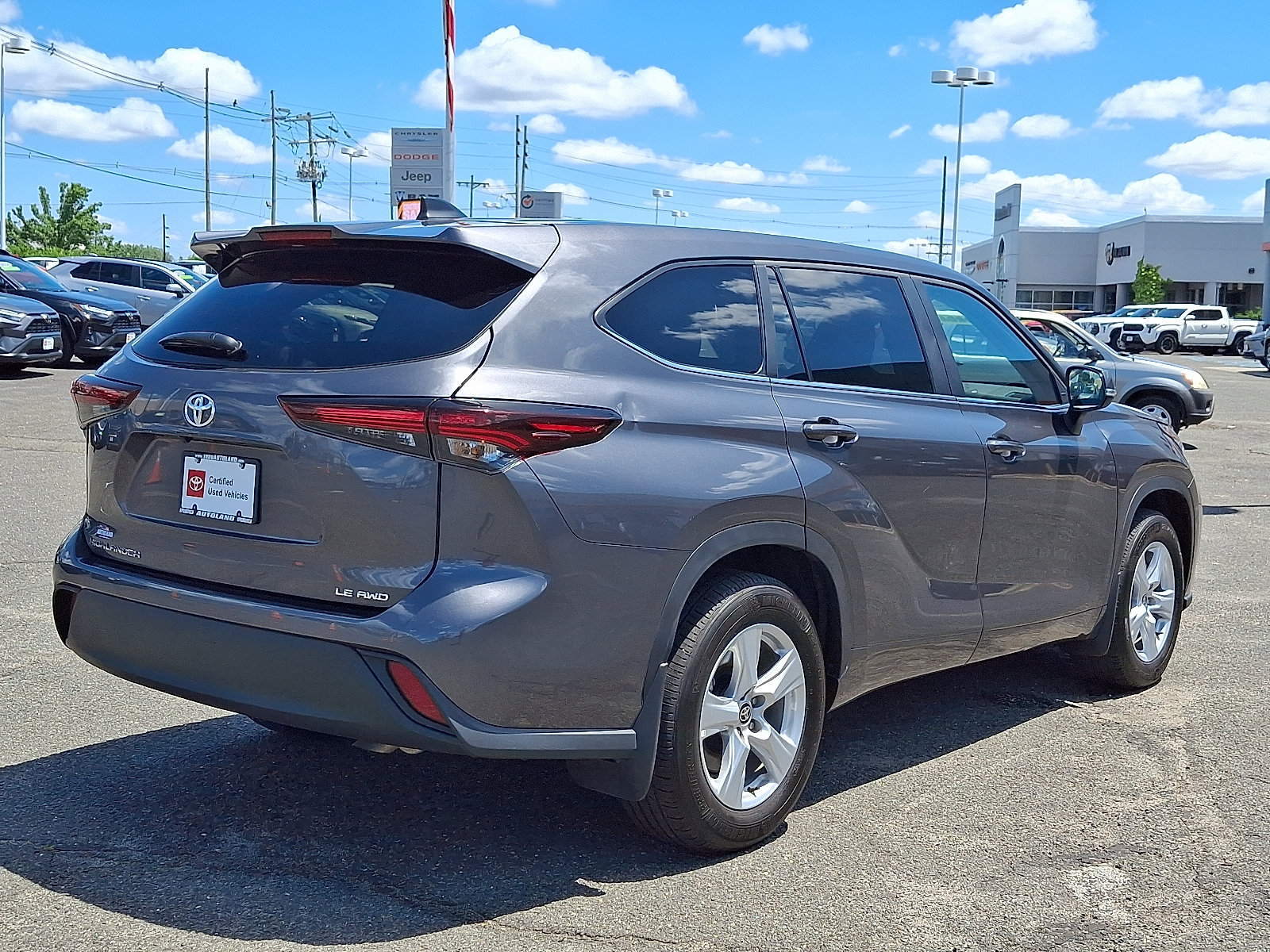 Used 2025 Toyota Highlander LE AWD/4WD image 7