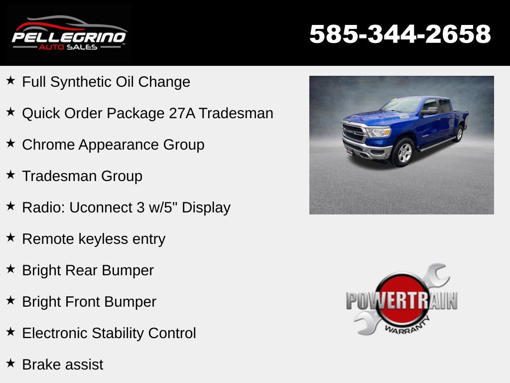 Used 2019 RAM 1500 Tradesman AWD/4WD image 4