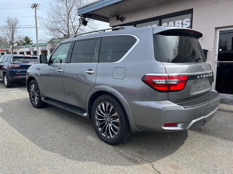 Used 2021 Nissan Armada Platinum w/ Captain's Chairs Package image 2