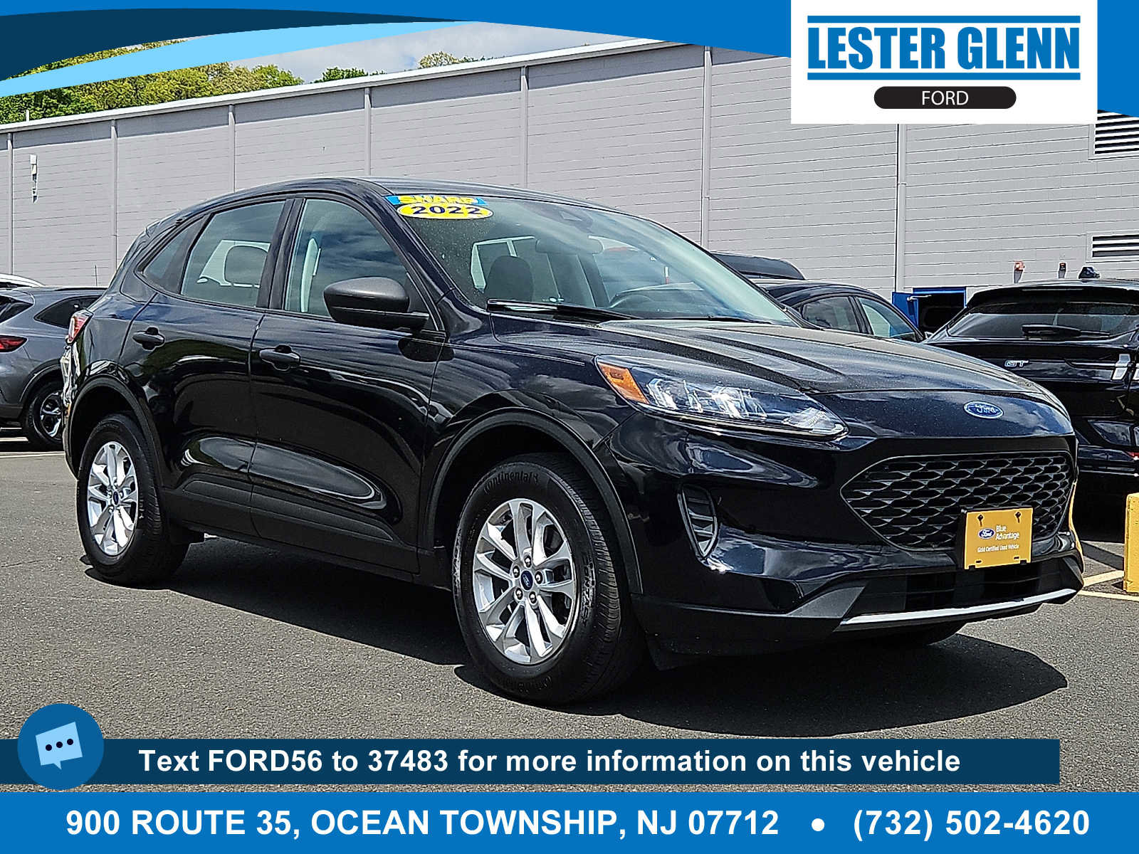 Certified 2022 Ford Escape S