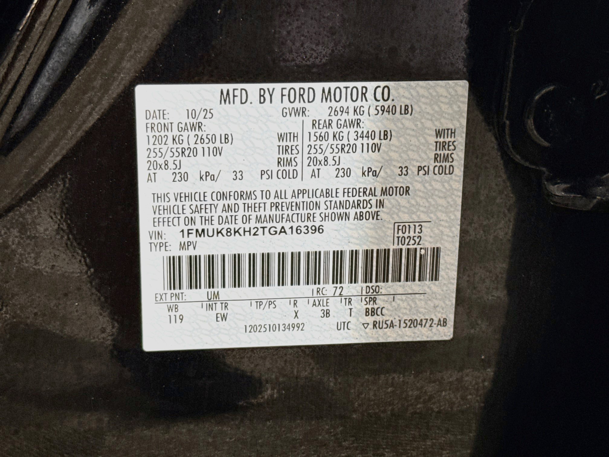 Used 2026 Ford Explorer ST-Line AWD/4WD image 40