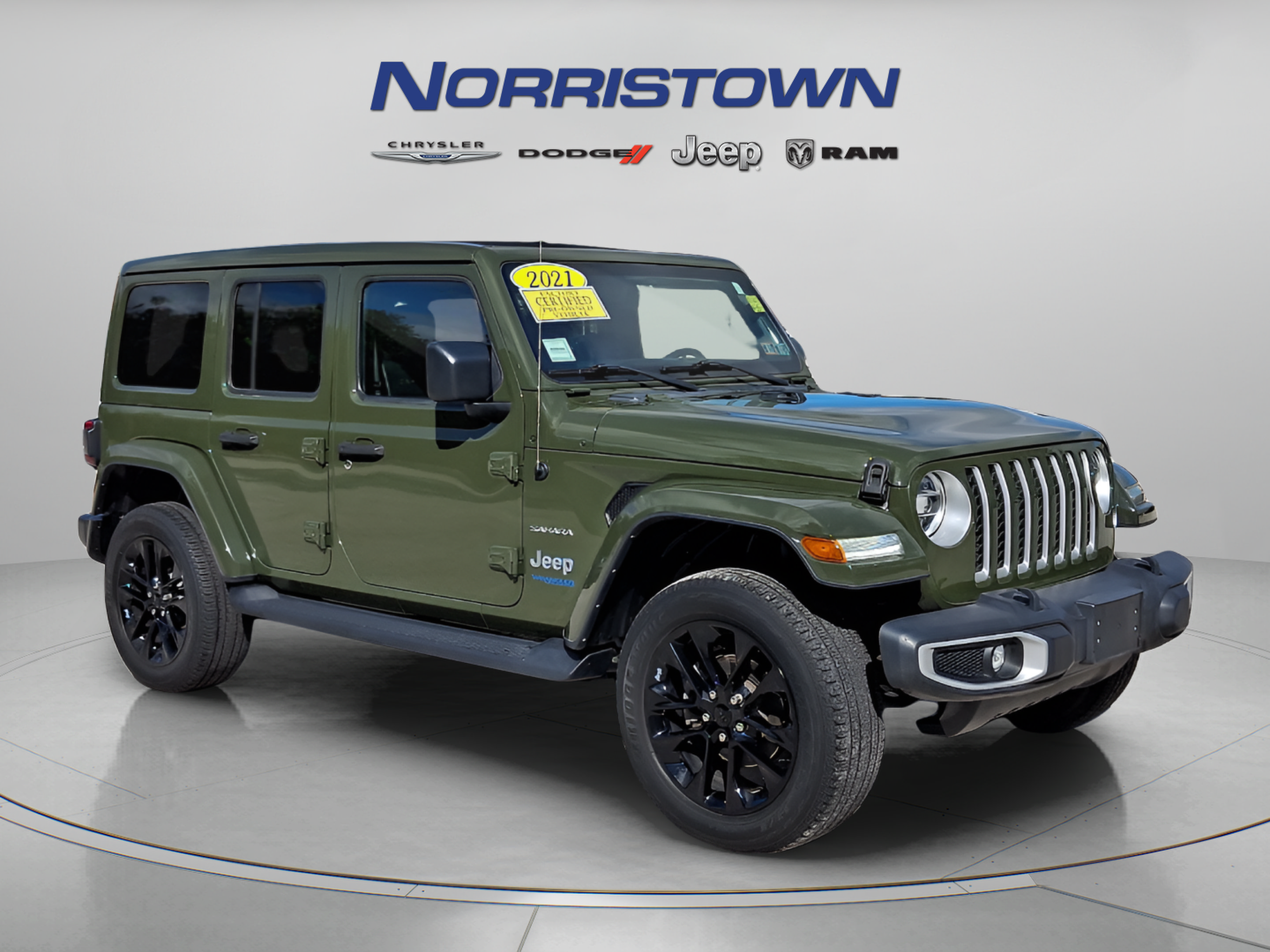 Certified 2021 Jeep Wrangler Unlimited Sahara w/ Cold Weather Group