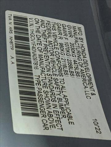 Certified 2022 Honda Accord Sport Special Edition image 23