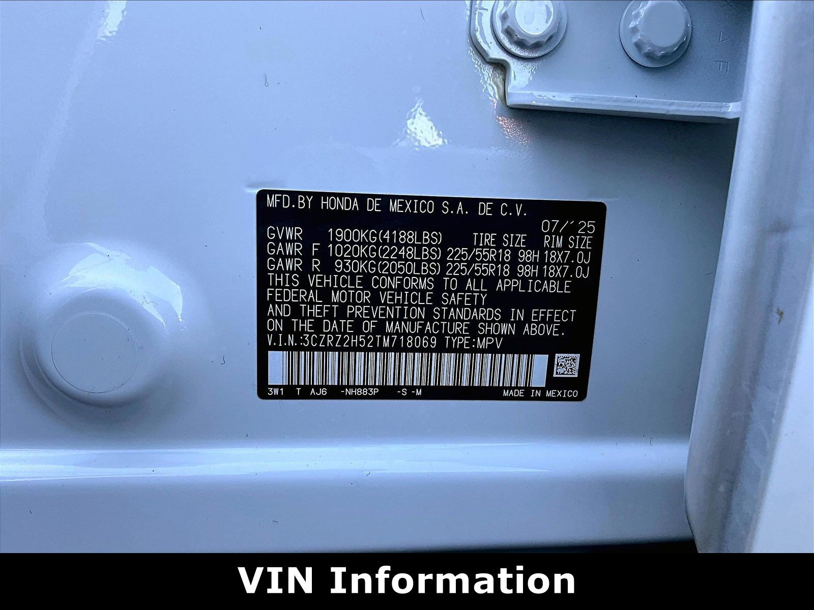 Used 2026 Honda HR-V Sport image 18