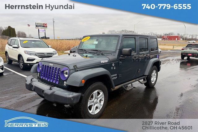 Used 2017 Jeep Wrangler Unlimited Sport w/ Quick Order Package 24S image 3