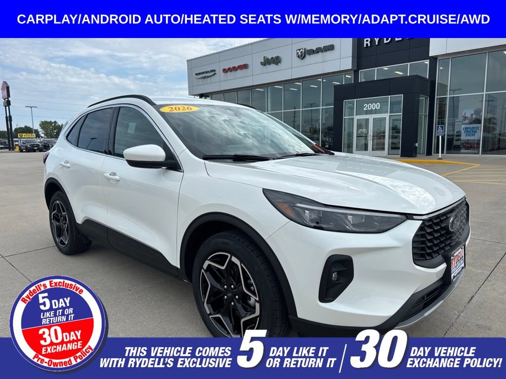 Certified 2026 Ford Escape Platinum w/ Equipment Group 601A