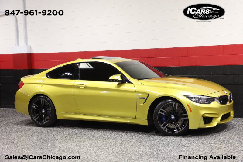 Used 2019 BMW M4 Coupe w/ Executive Package RWD image 1