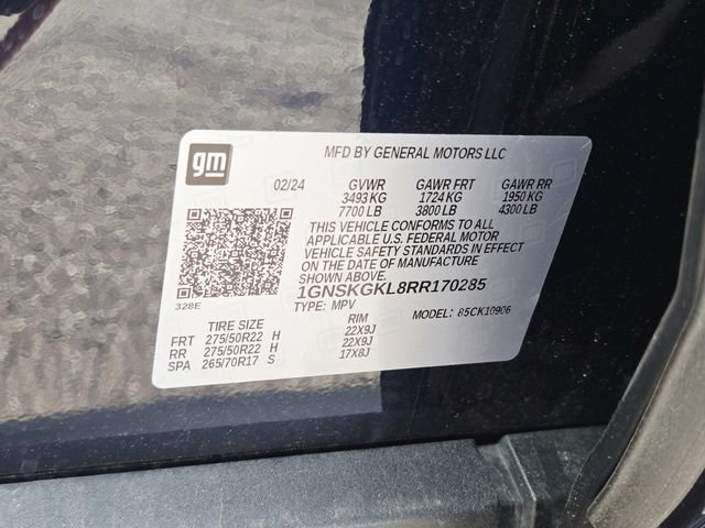 Used 2024 Chevrolet Suburban High Country w/ Advanced Technology Package AWD/4WD image 40