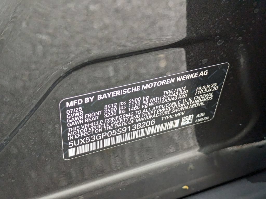 New 2025 BMW X3 xDrive30 AWD/4WD image 26
