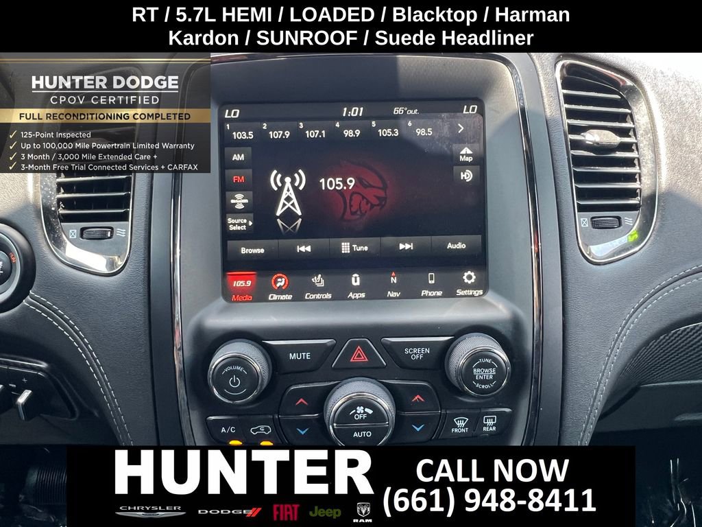 Certified 2020 Dodge Durango R/T w/ Technology Group RWD image 30