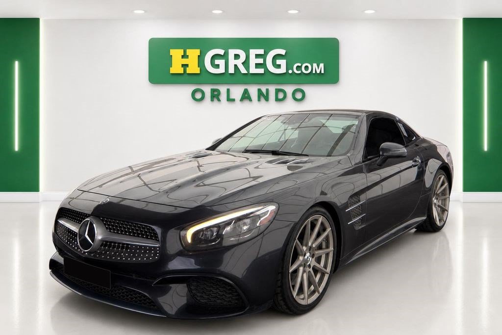 Used 2017 Mercedes-Benz SL 450 w/ Premium I Package image 4