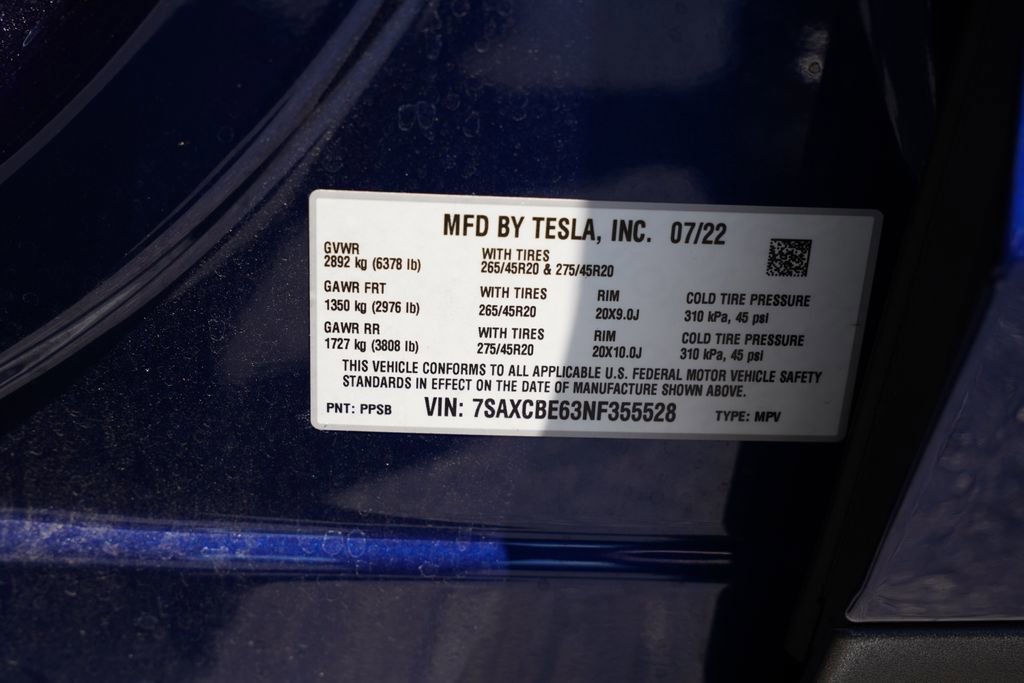 Used 2022 Tesla Model X Plaid AWD/4WD image 34