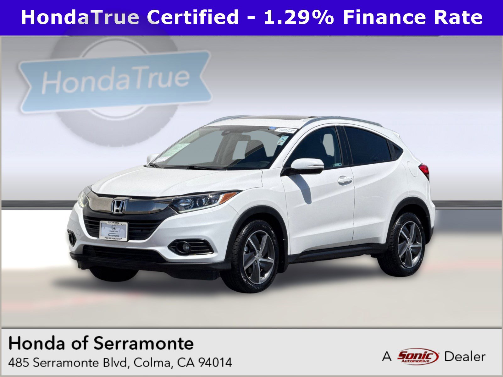 Certified 2022 Honda HR-V EX image 1