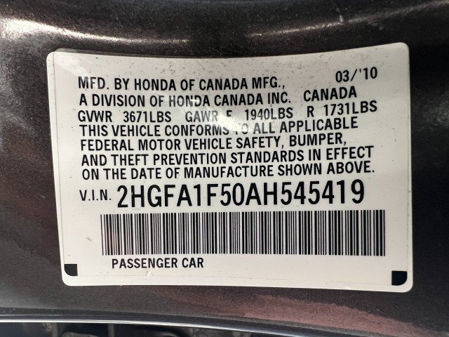 Used 2010 Honda Civic LX image 27
