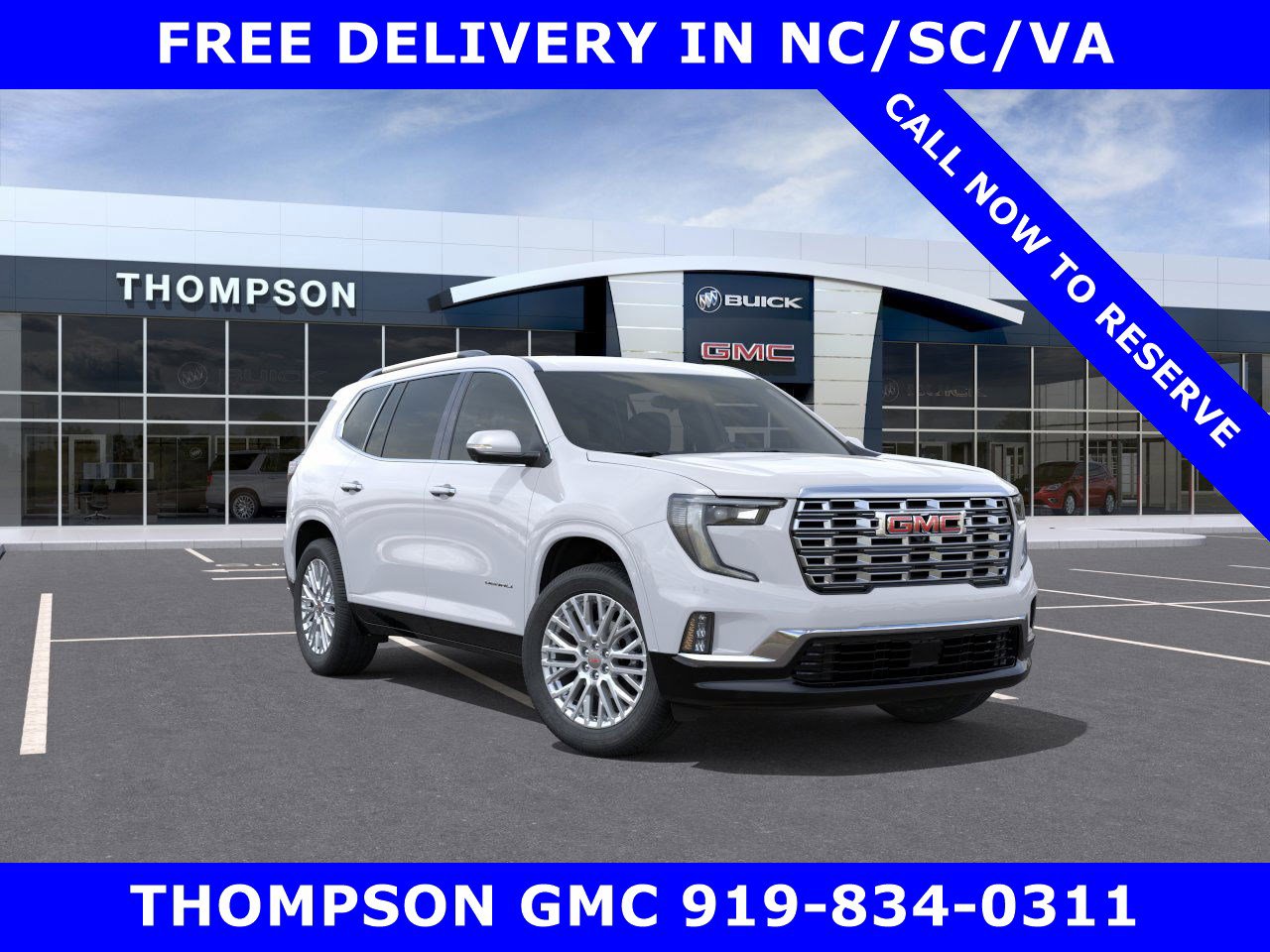 New 2026 GMC Acadia Denali w/ Super Cruise Package