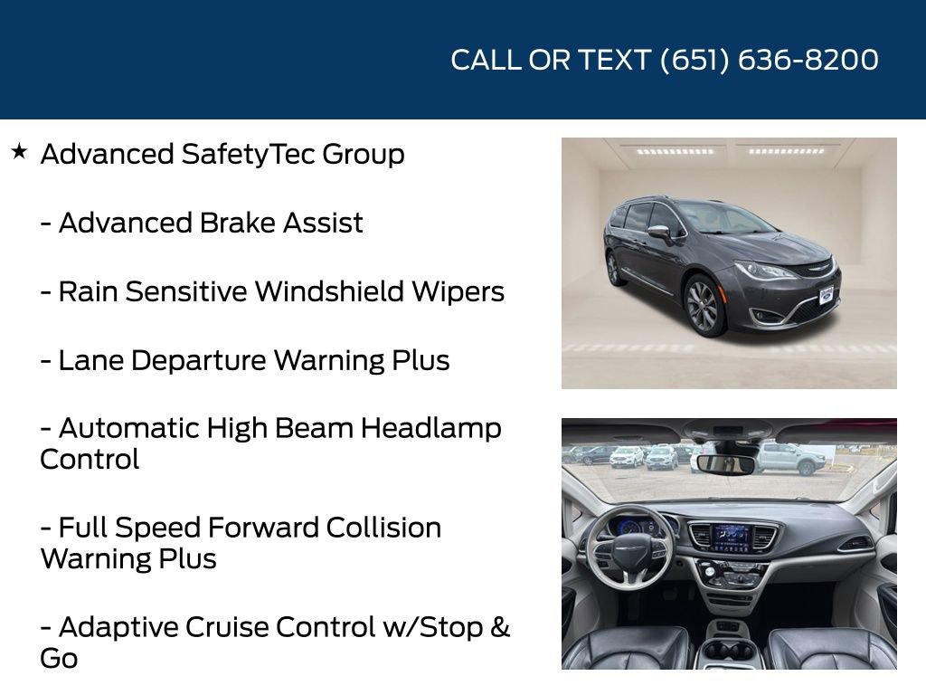 Used 2018 Chrysler Pacifica Limited w/ Tire & Wheel Group image 10