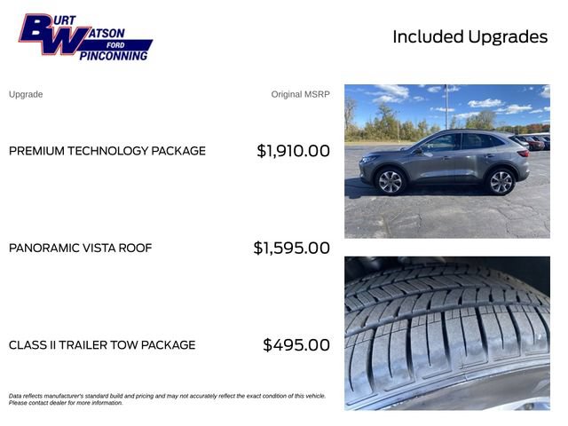 Used 2024 Ford Escape Platinum w/ Premium Technology Package AWD/4WD image 4
