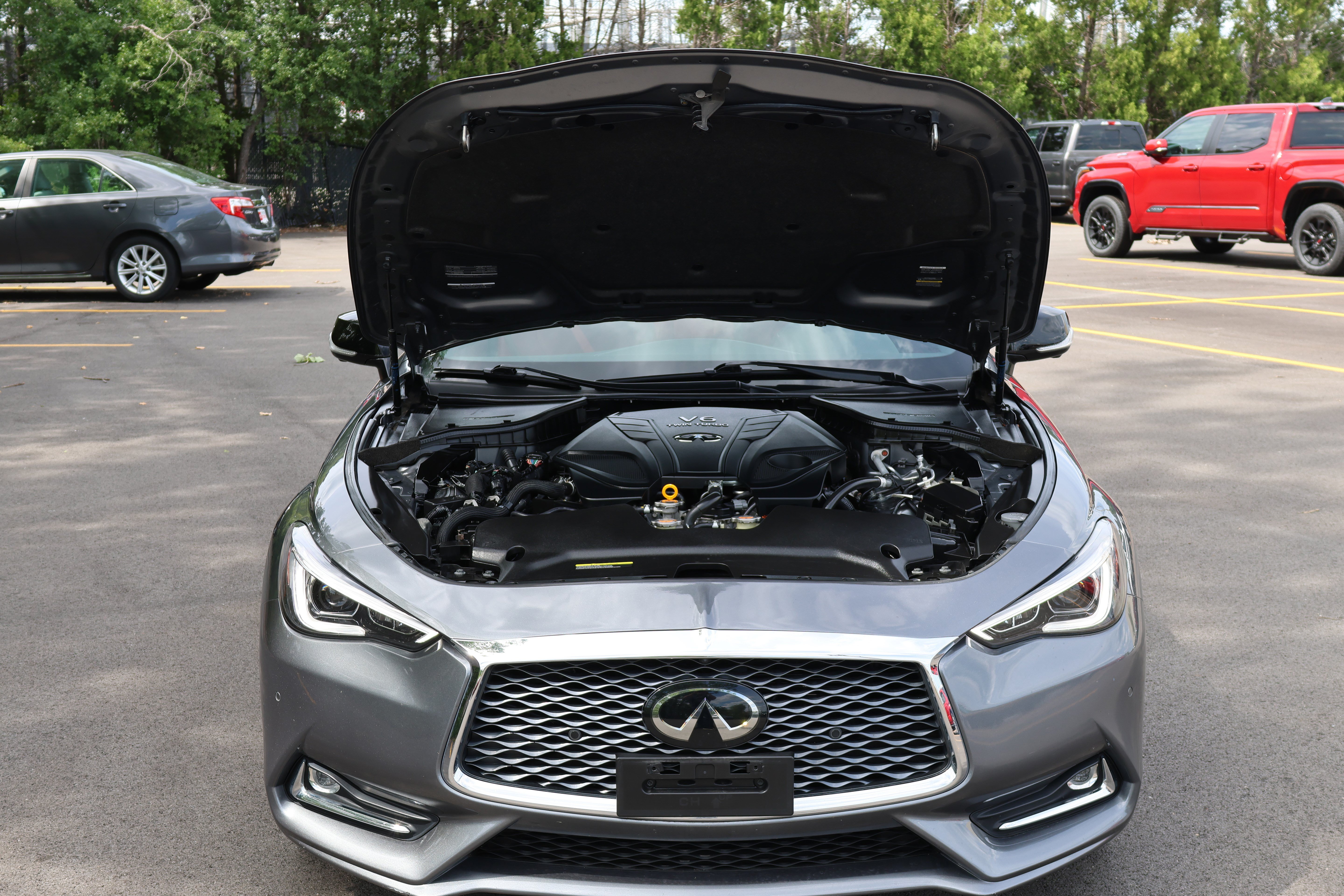 Used 2019 INFINITI Q60 Red Sport 400 w/ Proactive Package AWD/4WD image 11