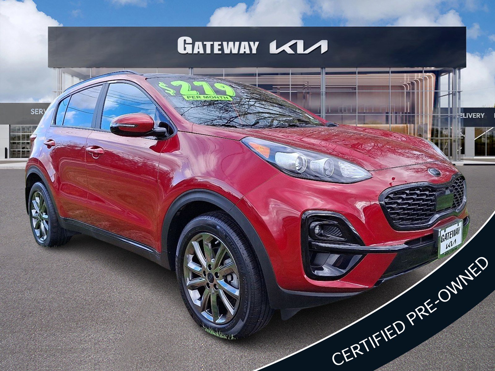 Certified 2022 Kia Sportage Nightfall Edition w/ Nighfall AWD Premium Package