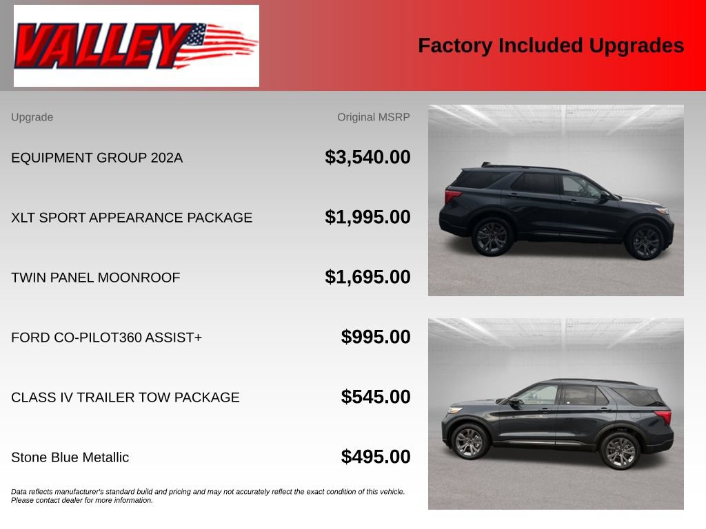 Used 2023 Ford Explorer XLT w/ Equipment Group 202A AWD/4WD image 6