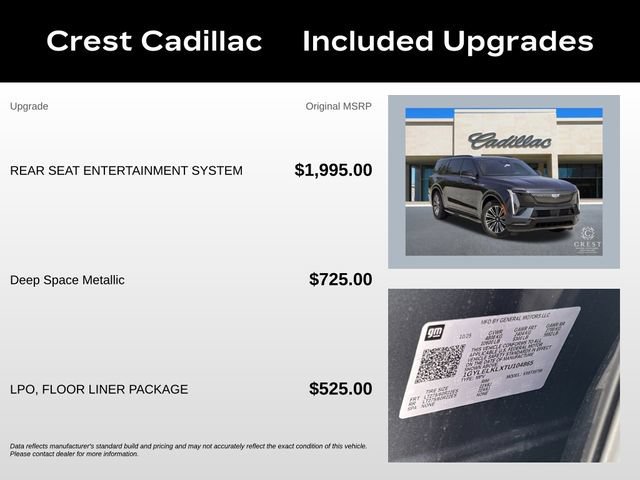 New 2026 Cadillac Escalade IQL Sport 1 w/ LPO, Floor Liner Package AWD/4WD image 5