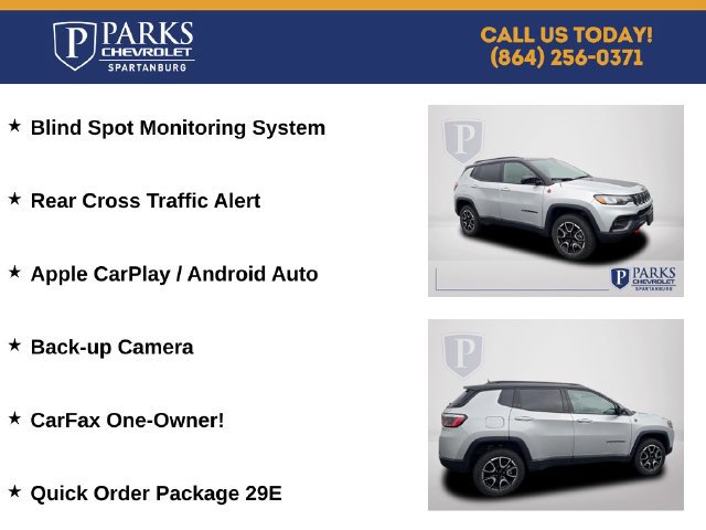 Used 2025 Jeep Compass Trailhawk AWD/4WD image 5