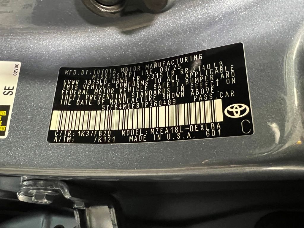 Used 2026 Toyota Corolla LE w/ LE Premium Package FWD image 41