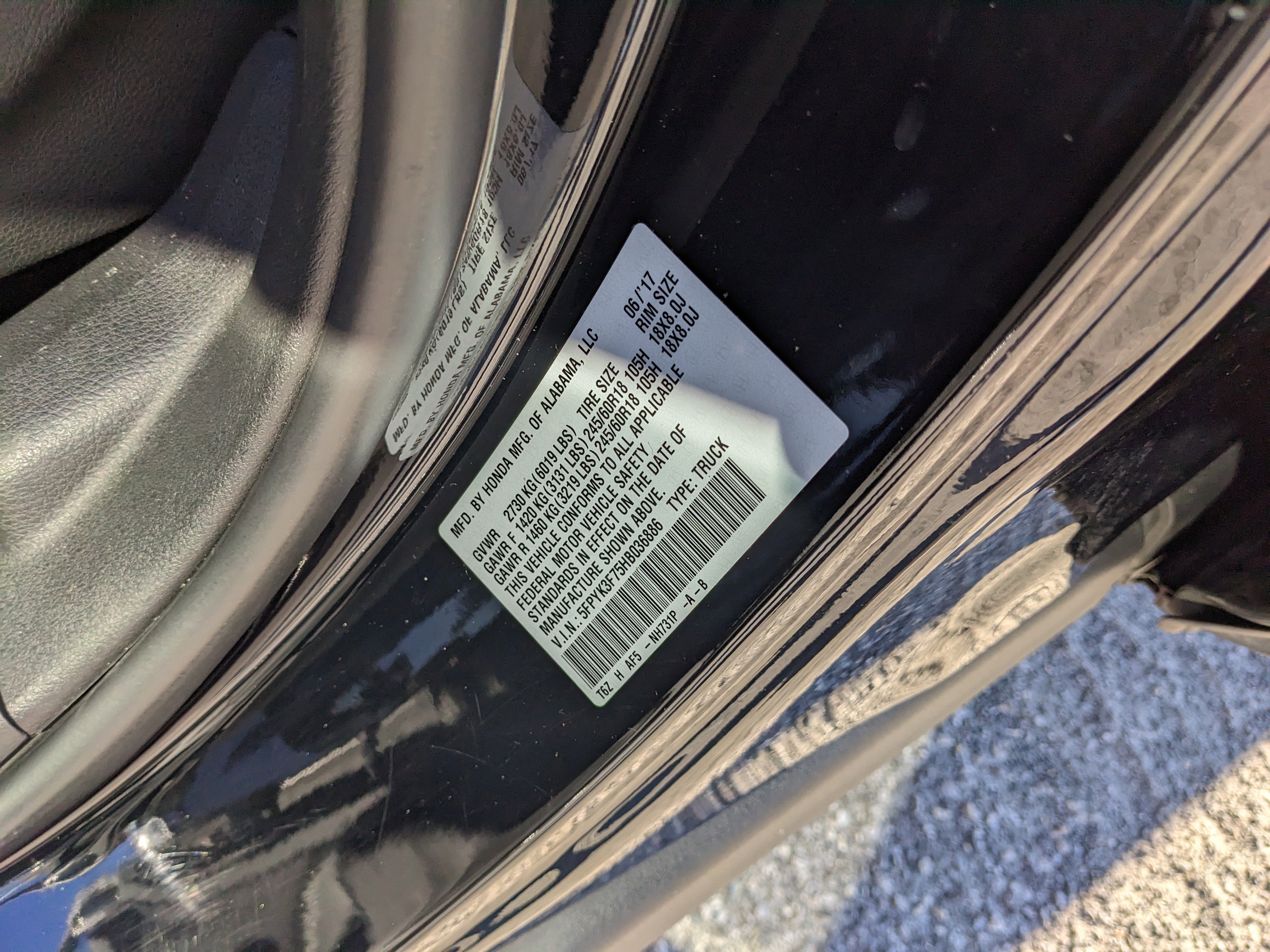 Used 2017 Honda Ridgeline RTL-E image 41