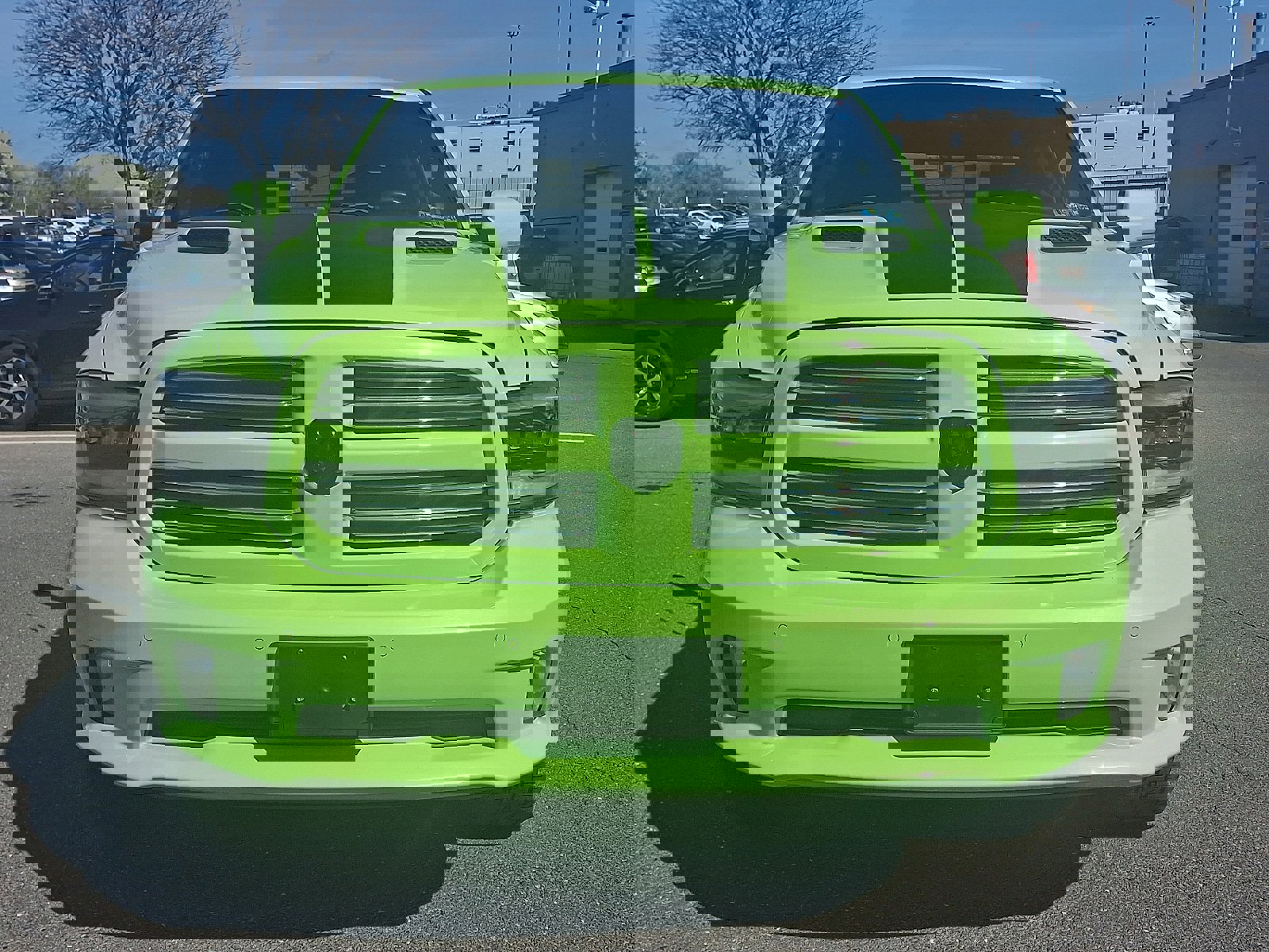 Used 2017 RAM 1500 Sport w/ Sublime Green Sport Package image 2