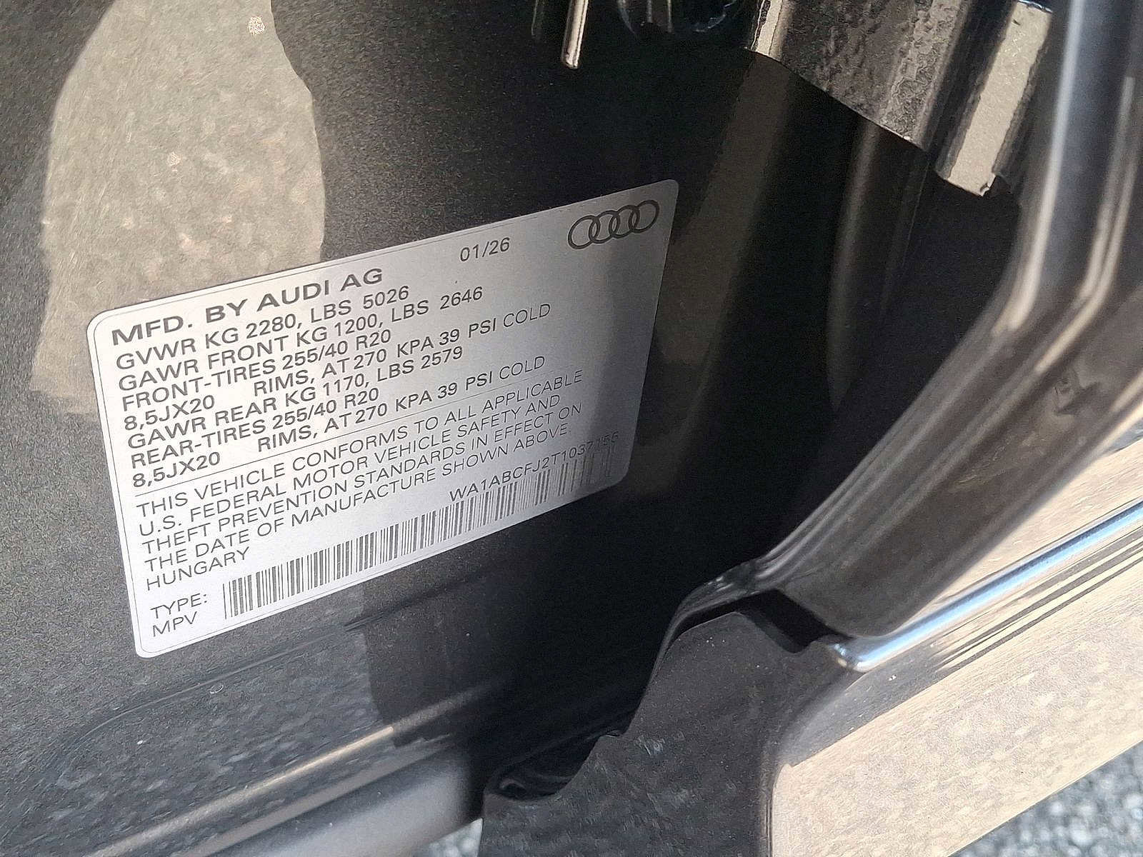 New 2026 Audi Q3 quattro 2.0T AWD/4WD image 17