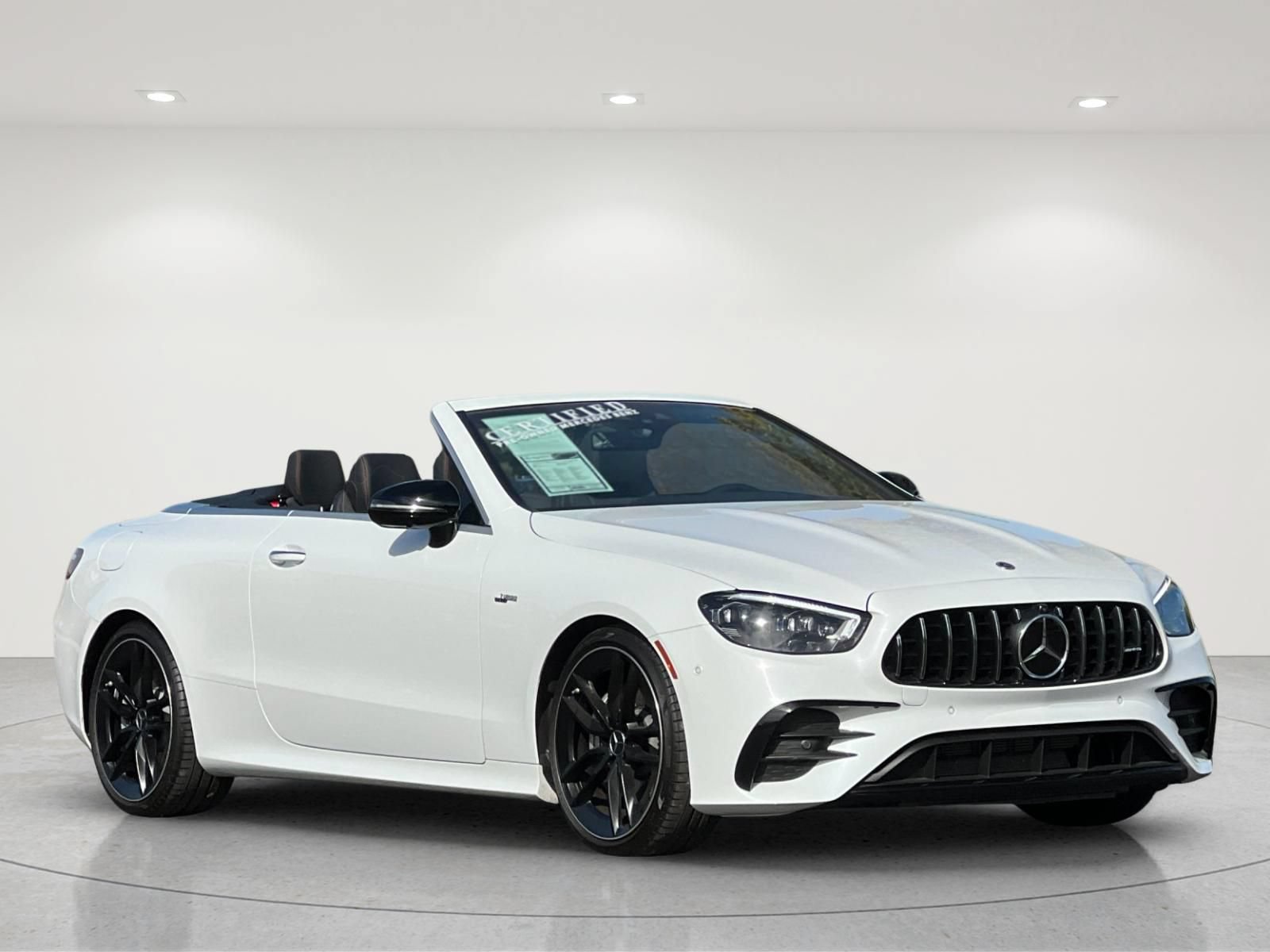 Certified 2023 Mercedes-Benz E 53 AMG 4MATIC Cabriolet w/ Driver Assistance Package image 9