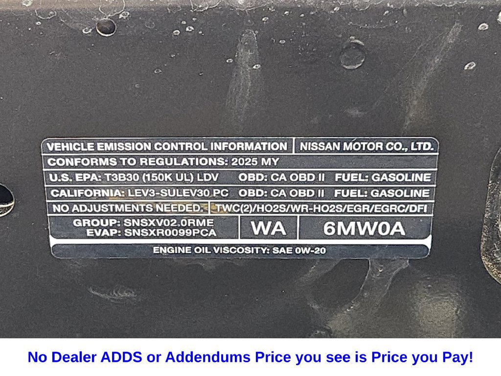 Used 2025 Nissan Sentra SV FWD image 41