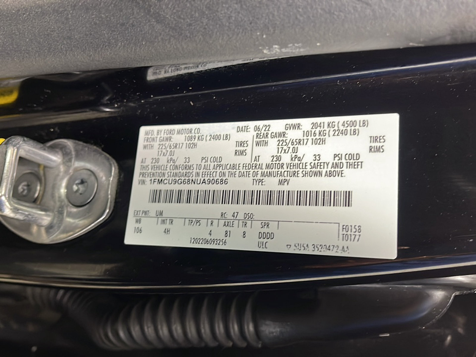 Used 2022 Ford Escape SE AWD/4WD image 27