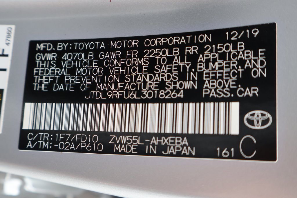 Certified 2020 Toyota Prius LE AWD/4WD image 58