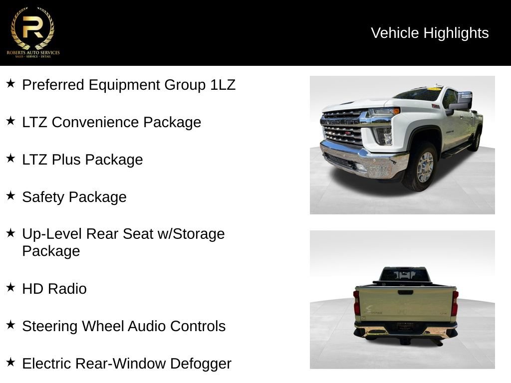 Used 2020 Chevrolet Silverado 2500 LTZ w/ LTZ Plus Package AWD/4WD image 9