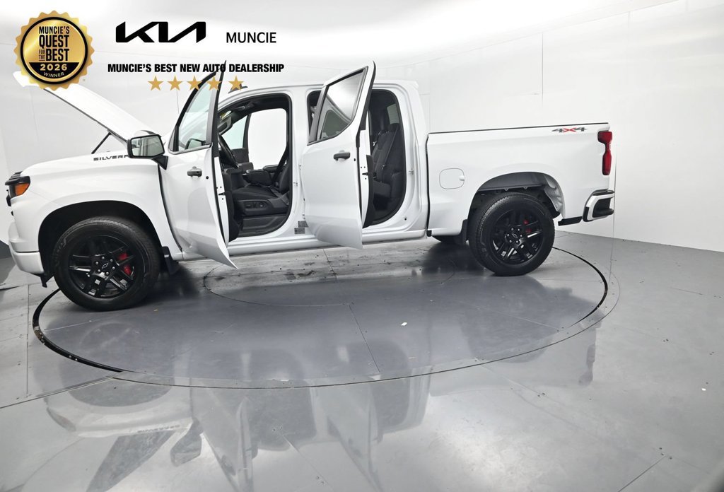 Used 2023 Chevrolet Silverado 1500 Custom w/ LPO, Dark Essentials Package AWD/4WD image 59